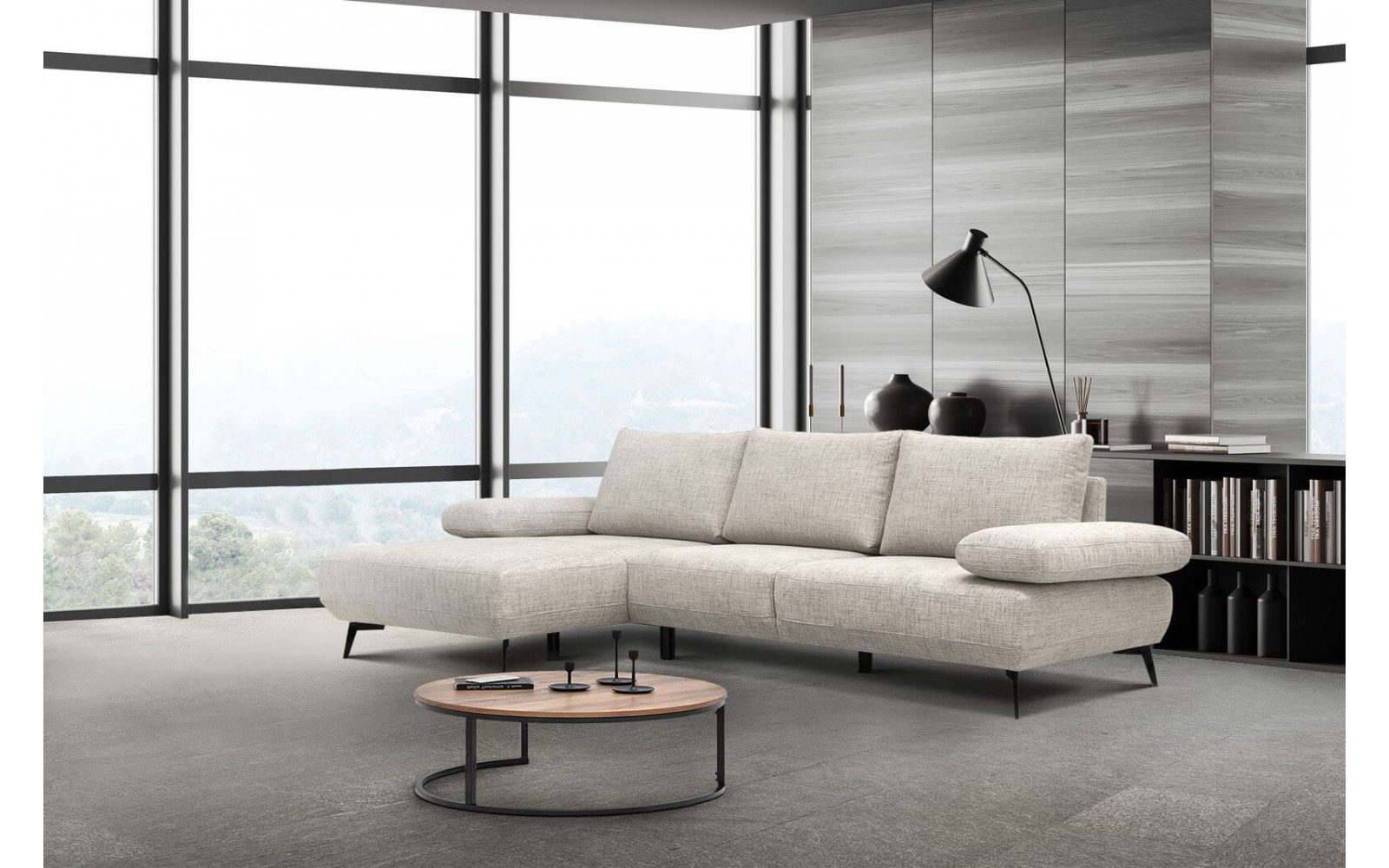 Ecksofa 4-Sitzer links Mello kaufen | Modernes Designersofa | Wozimo