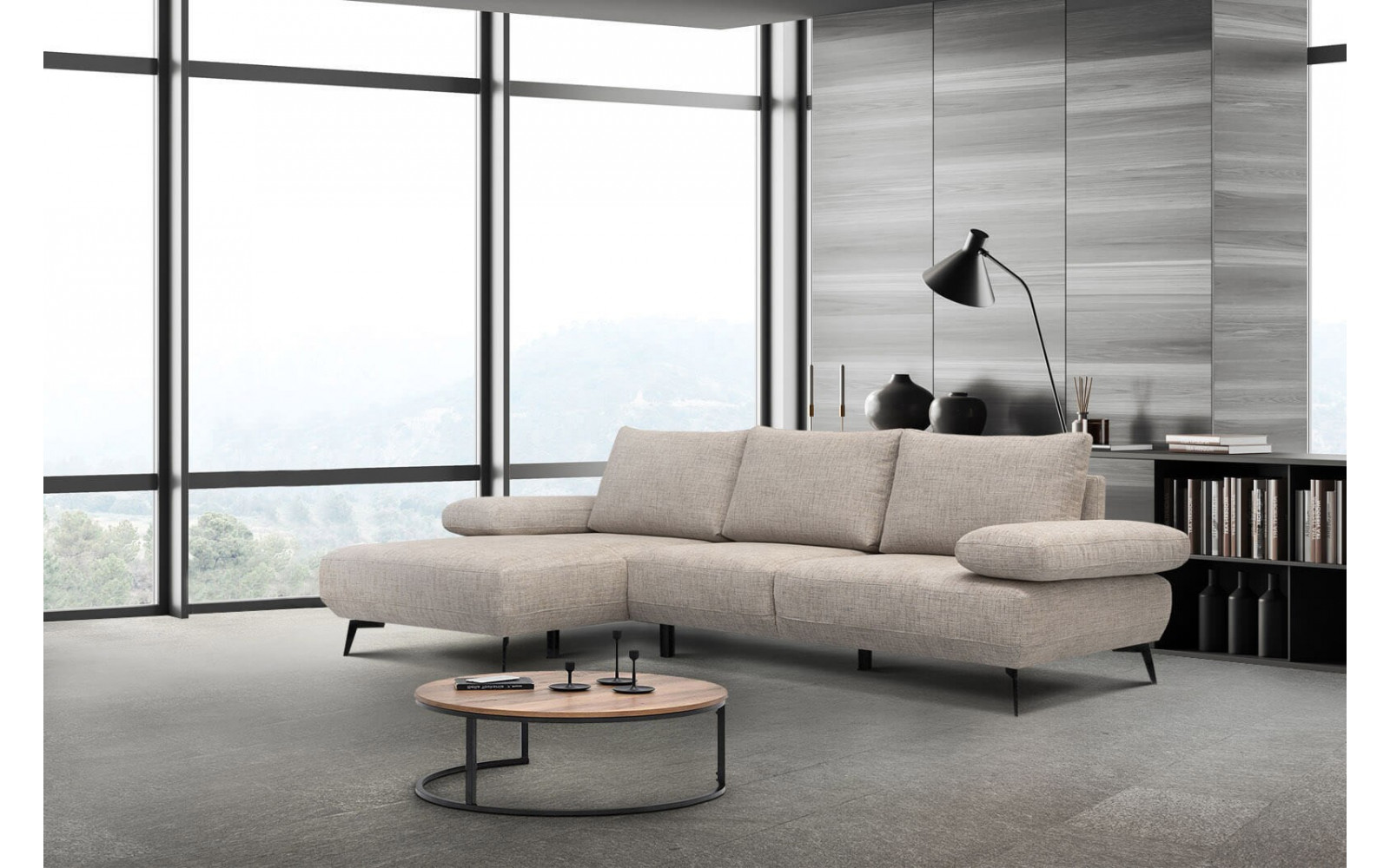 Ecksofa 4-Sitzer links Mello kaufen | Modernes Designersofa | Wozimo