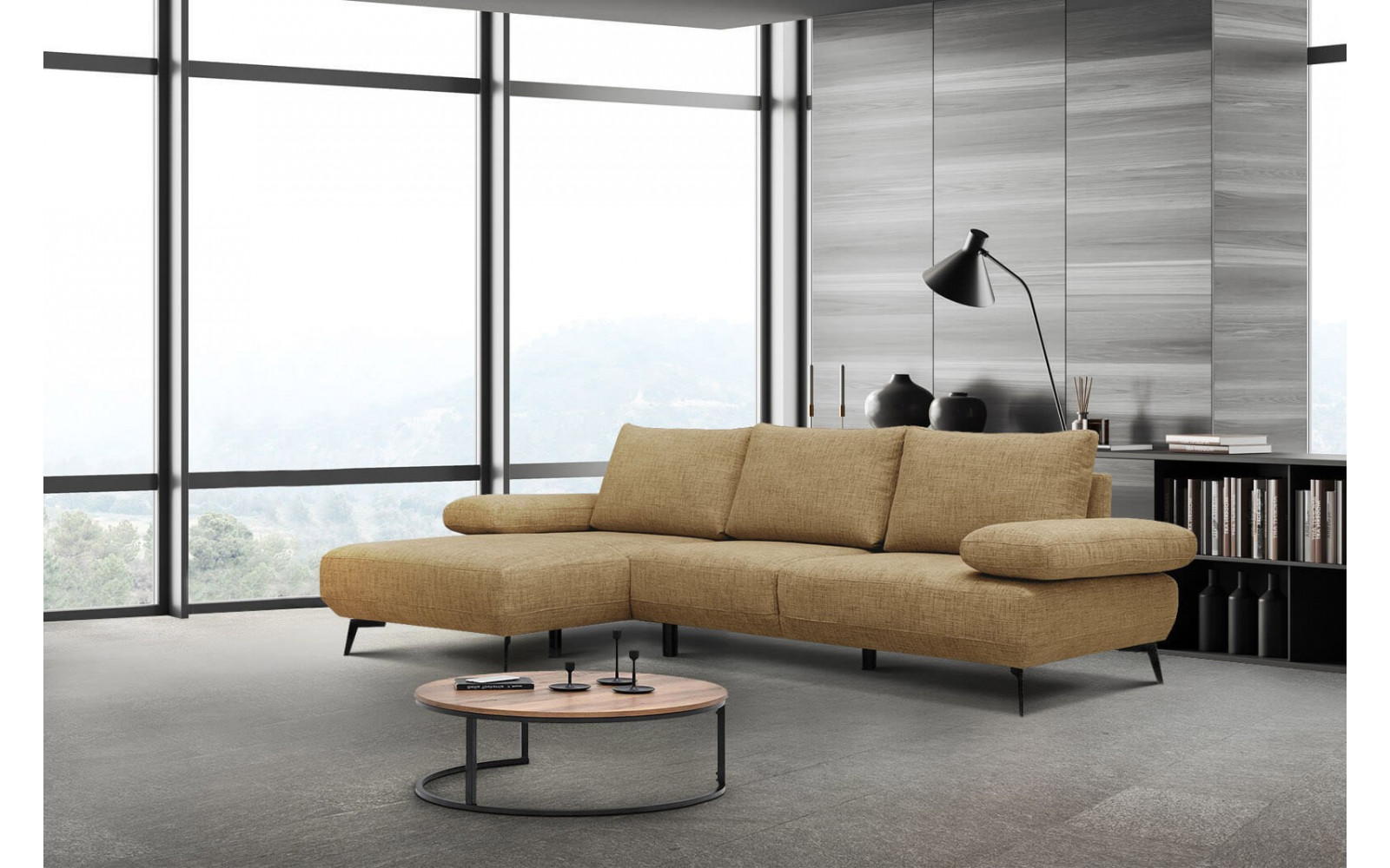 Ecksofa 4-Sitzer links Mello kaufen | Modernes Designersofa | Wozimo