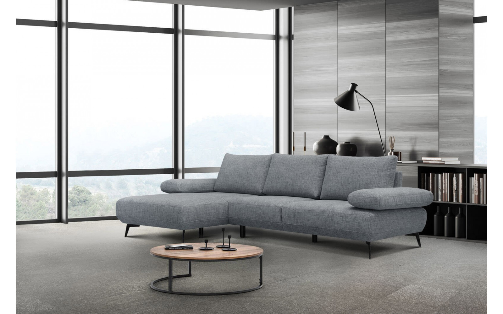 Ecksofa 4-Sitzer links Mello kaufen | Modernes Designersofa | Wozimo