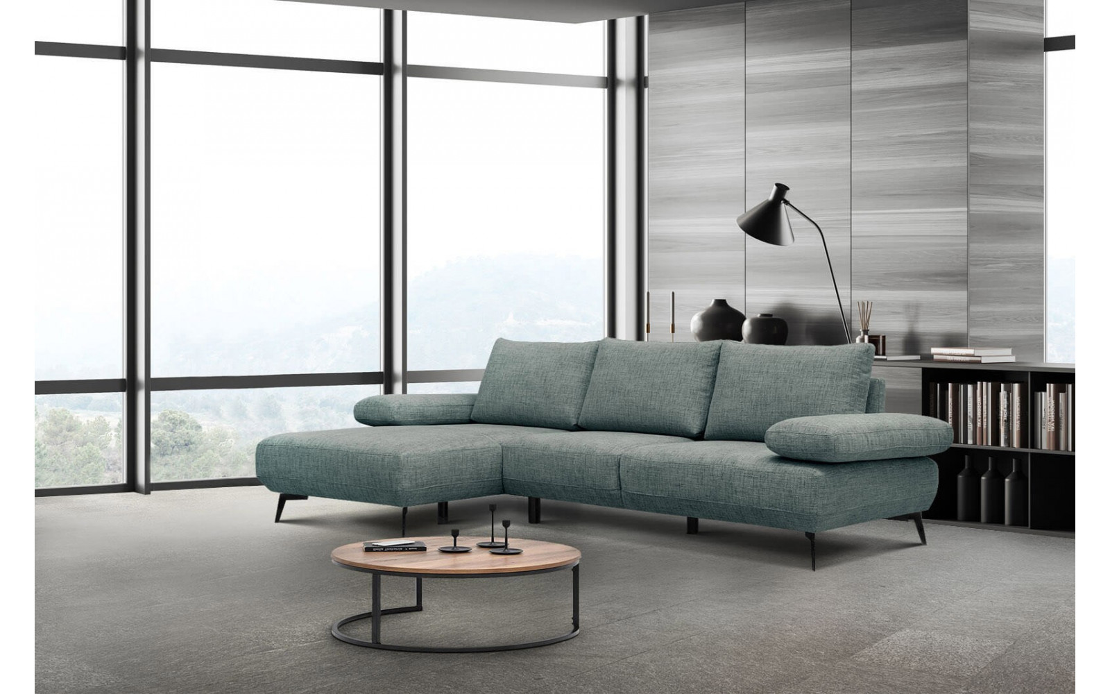 Ecksofa 4-Sitzer links Mello kaufen | Modernes Designersofa | Wozimo