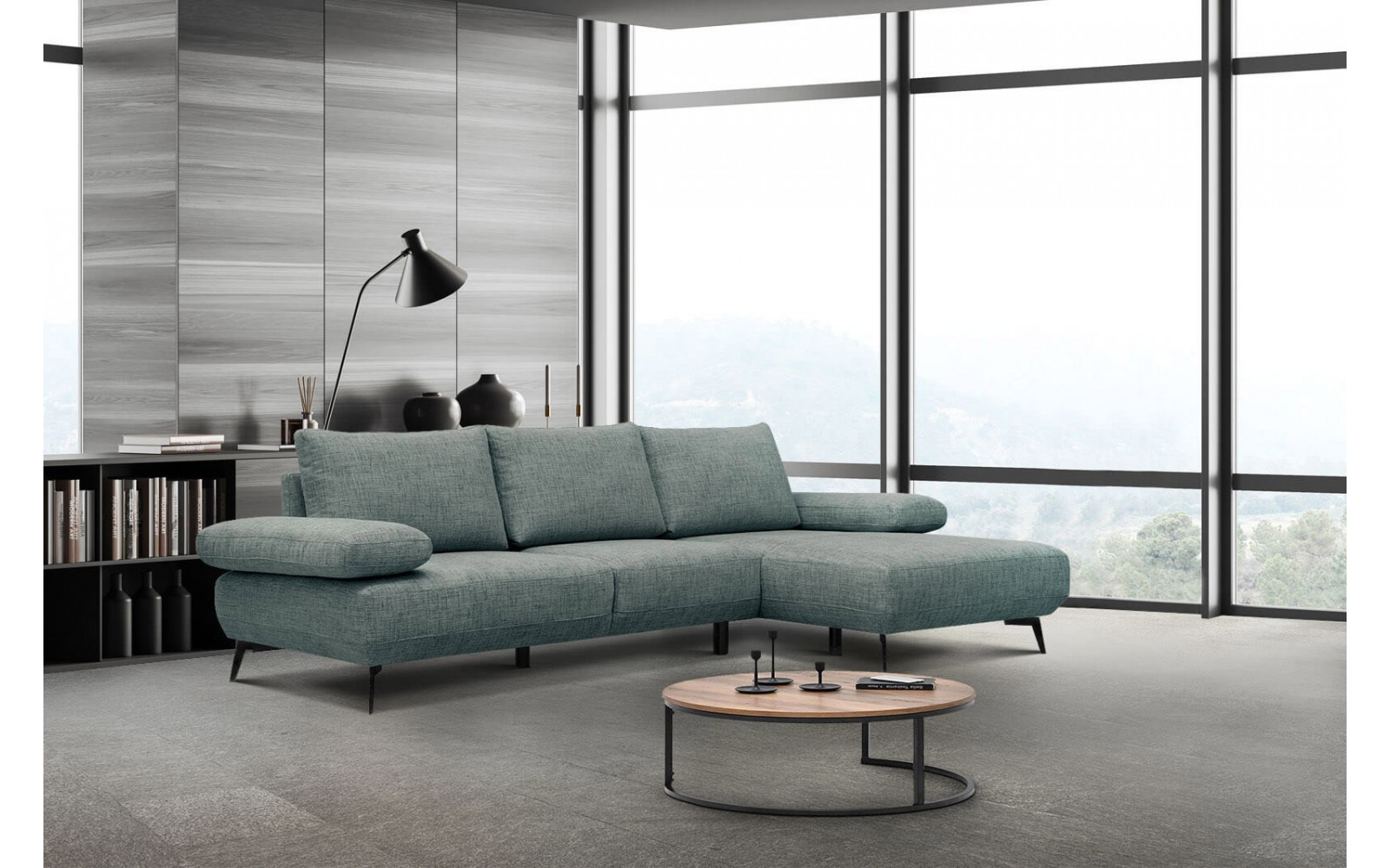 Ecksofa rechts 4-Sitzer MELLO