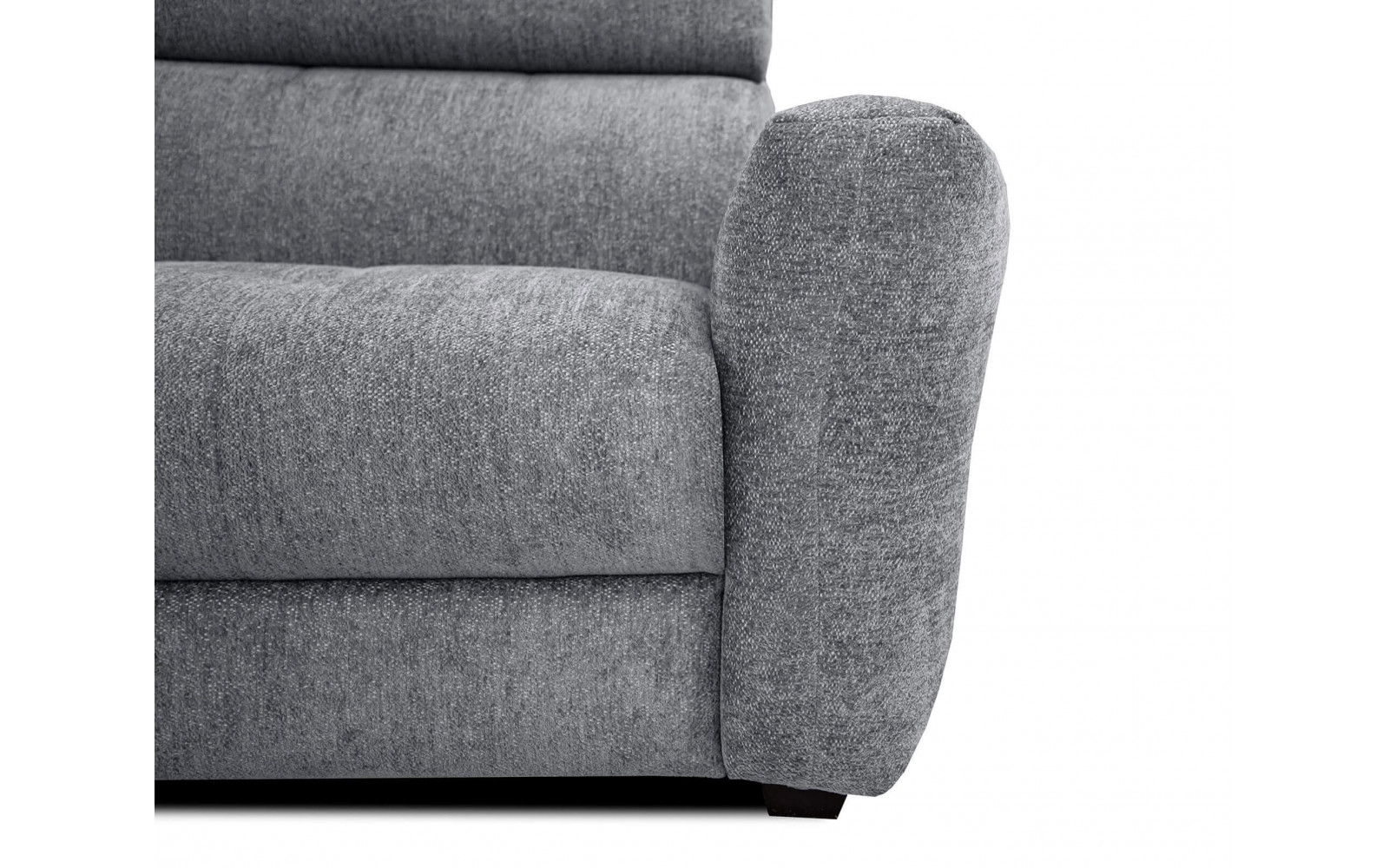 Ecksofa 5-Sitzer links Calvera | Mit verstellbaren Kopfstützen | Wozimo