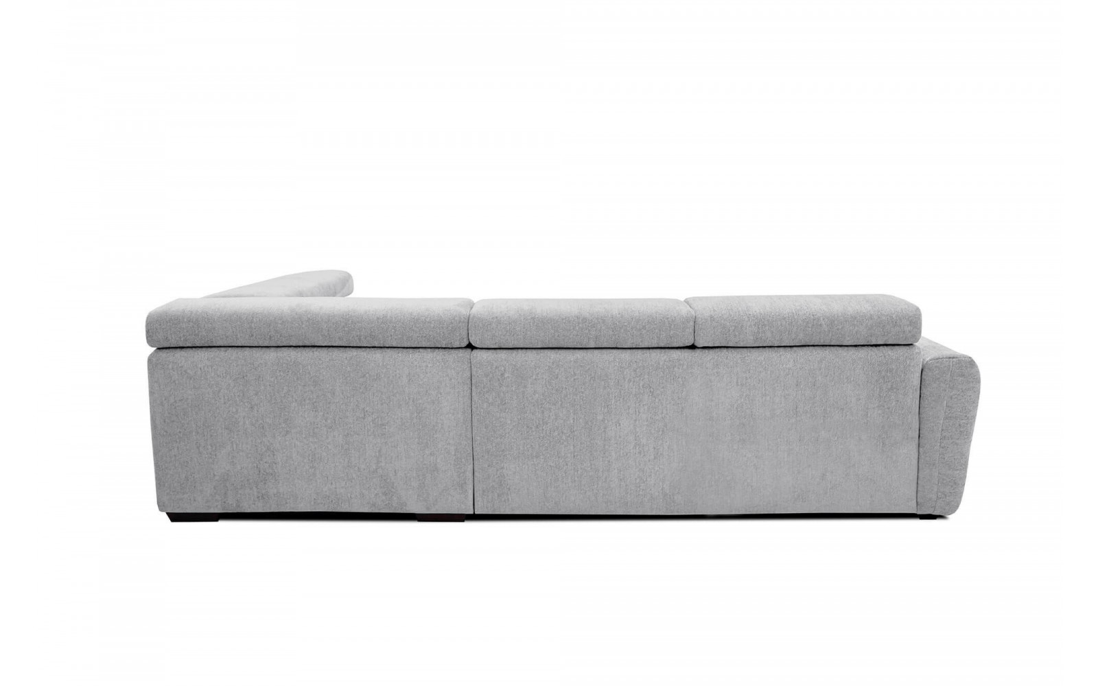 Ecksofa 5-Sitzer rechts Calvera | Mit verstellbaren Kopfstützen | Wozimo