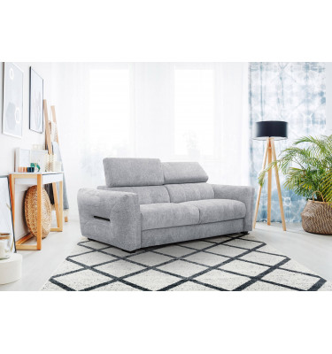 Sofa XXL 3-Sitzer mit verstellbaren Kopfstützen CALVERA