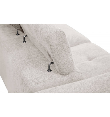 Sofa XXL 3-Sitzer mit verstellbaren Kopfstützen CALVERA