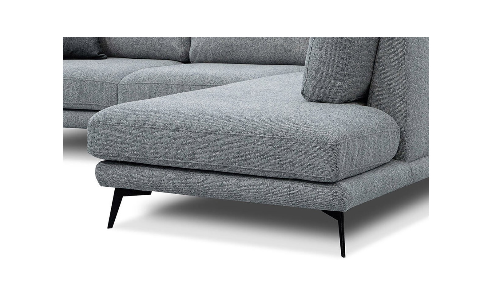 Ecksofa rechts 5-Sitzer MEDIOLANE