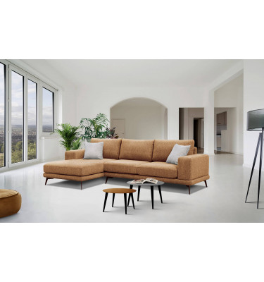 Ecksofa links 4-Sitzer MEDIOLANE