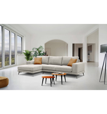 Ecksofa links 4-Sitzer MEDIOLANE