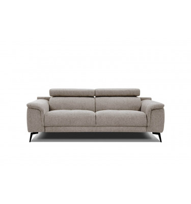 Sofa XXL 3-Sitzer mit verstellbaren Kopfstützen FIERO