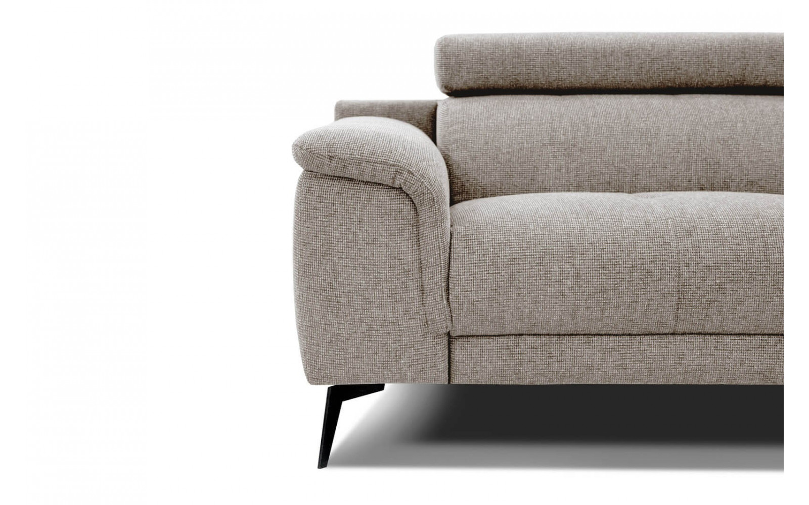 Sofa XXL 3-Sitzer mit verstellbaren Kopfstützen FIERO