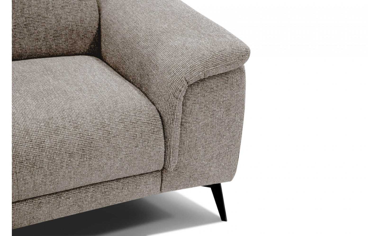 Sofa XXL 3-Sitzer mit verstellbaren Kopfstützen FIERO