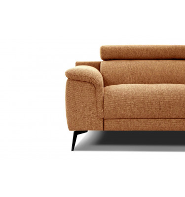 Sofa XXL 3-Sitzer mit verstellbaren Kopfstützen FIERO