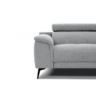 Sofa XXL 3-Sitzer mit verstellbaren Kopfstützen FIERO