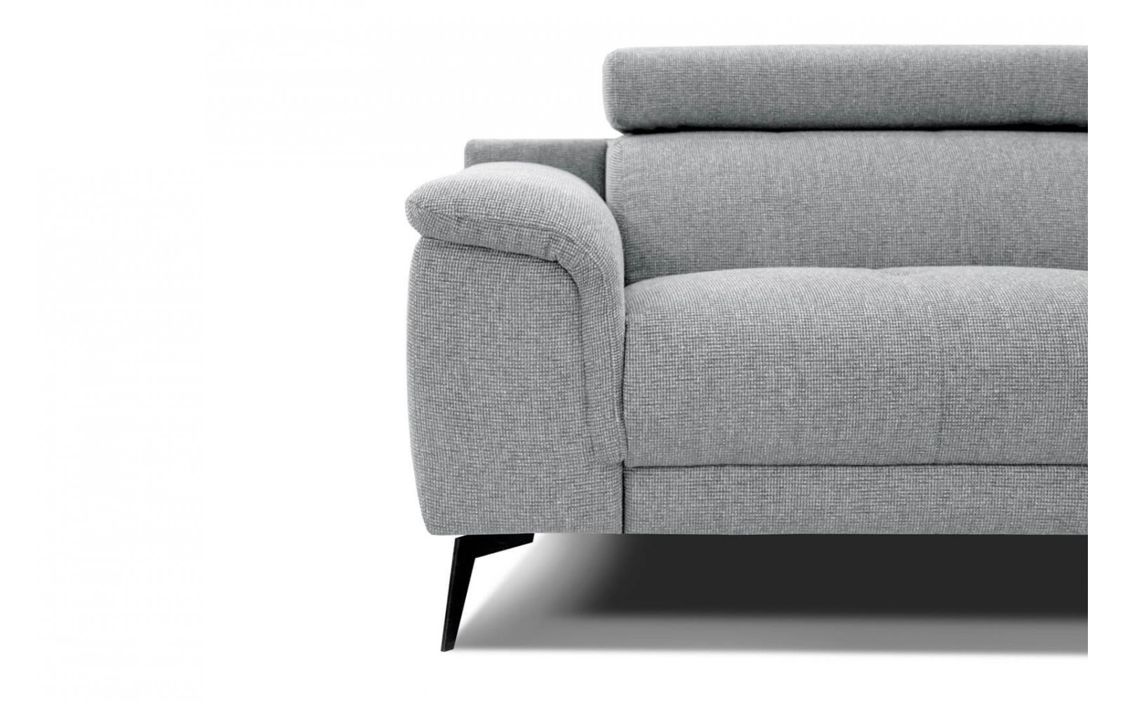 Sofa XXL 3-Sitzer mit verstellbaren Kopfstützen FIERO