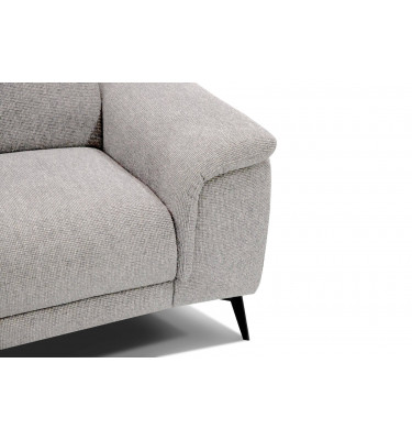 Sofa XXL 3-Sitzer mit verstellbaren Kopfstützen FIERO