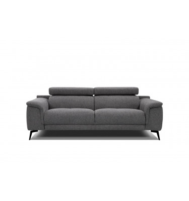 Sofa XXL 3-Sitzer mit verstellbaren Kopfstützen FIERO