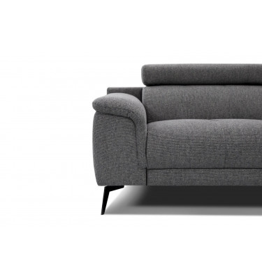 Sofa XXL 3-Sitzer mit verstellbaren Kopfstützen FIERO