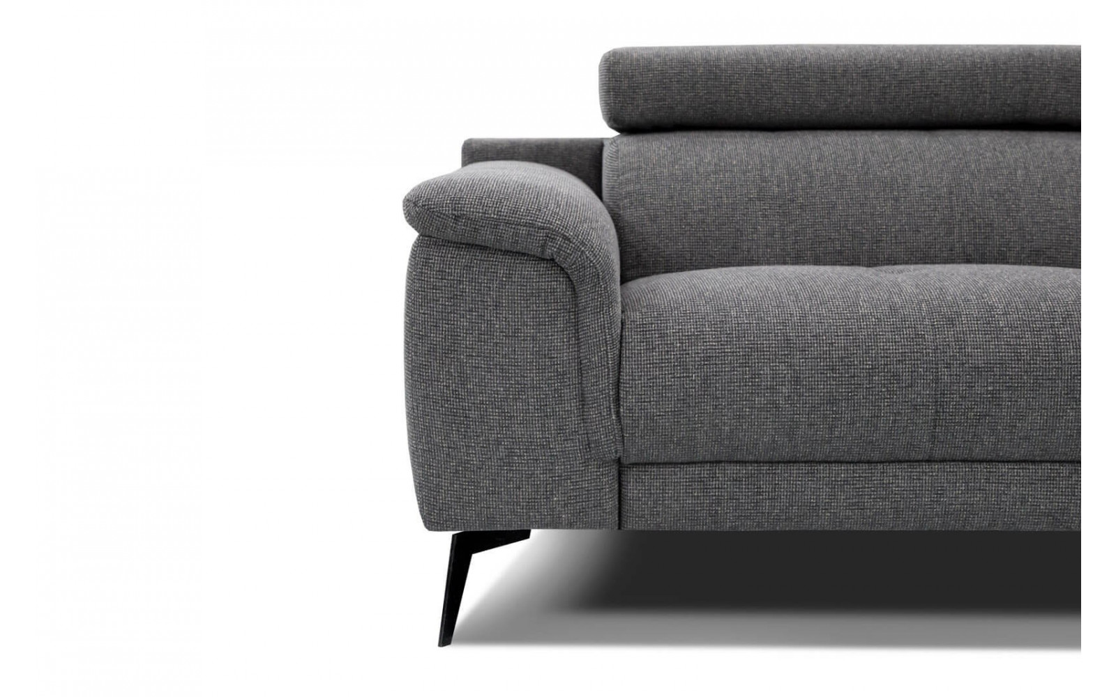 Sofa XXL 3-Sitzer mit verstellbaren Kopfstützen FIERO