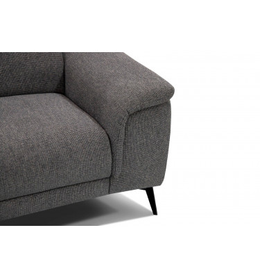 Sofa XXL 3-Sitzer mit verstellbaren Kopfstützen FIERO