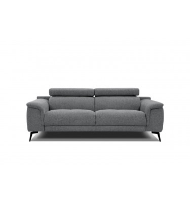 Sofa XXL 3-Sitzer mit verstellbaren Kopfstützen FIERO