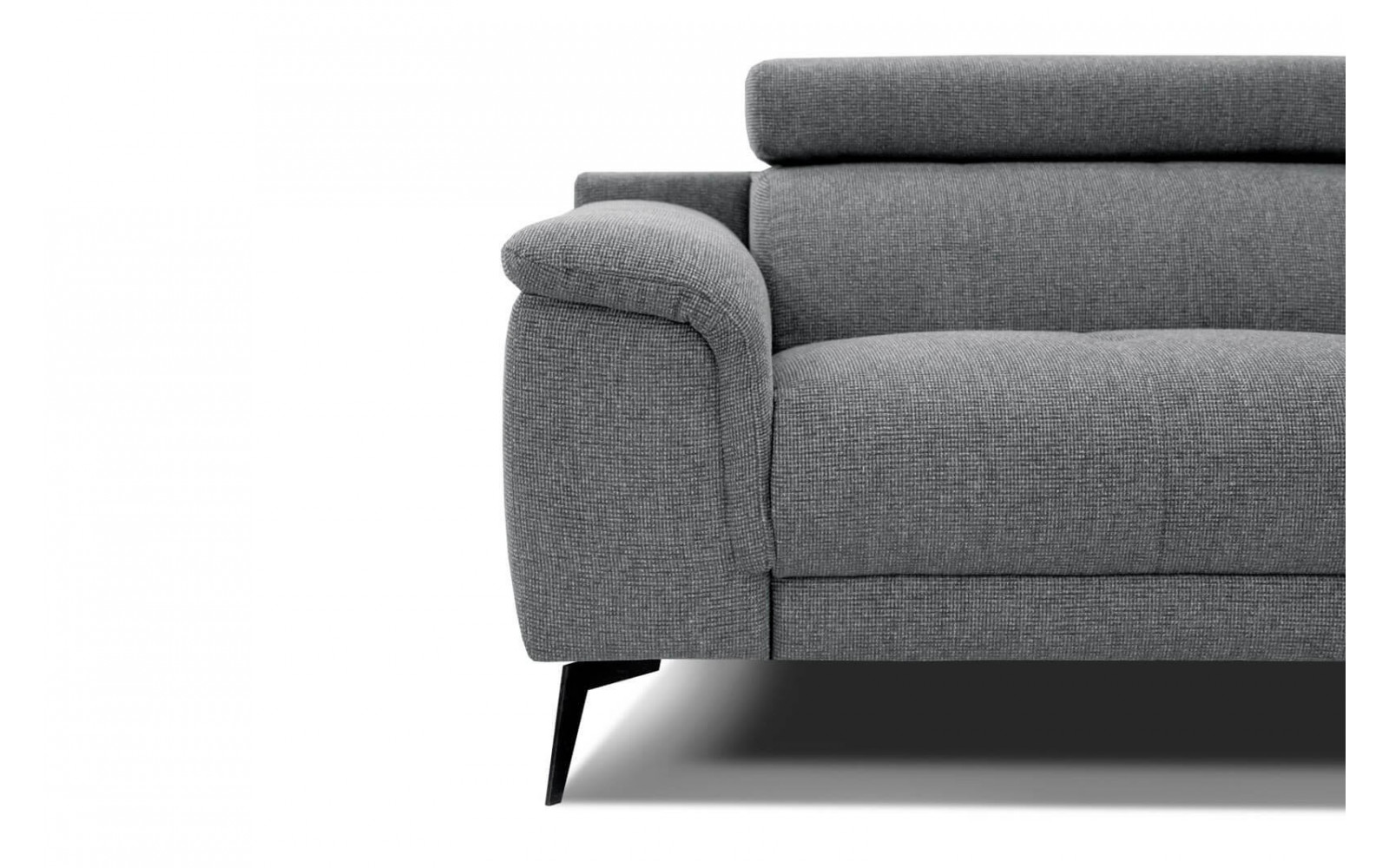 Sofa XXL 3-Sitzer mit verstellbaren Kopfstützen FIERO