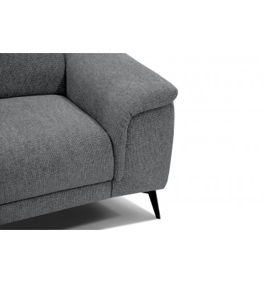 Sofa XXL 3-Sitzer mit verstellbaren Kopfstützen FIERO