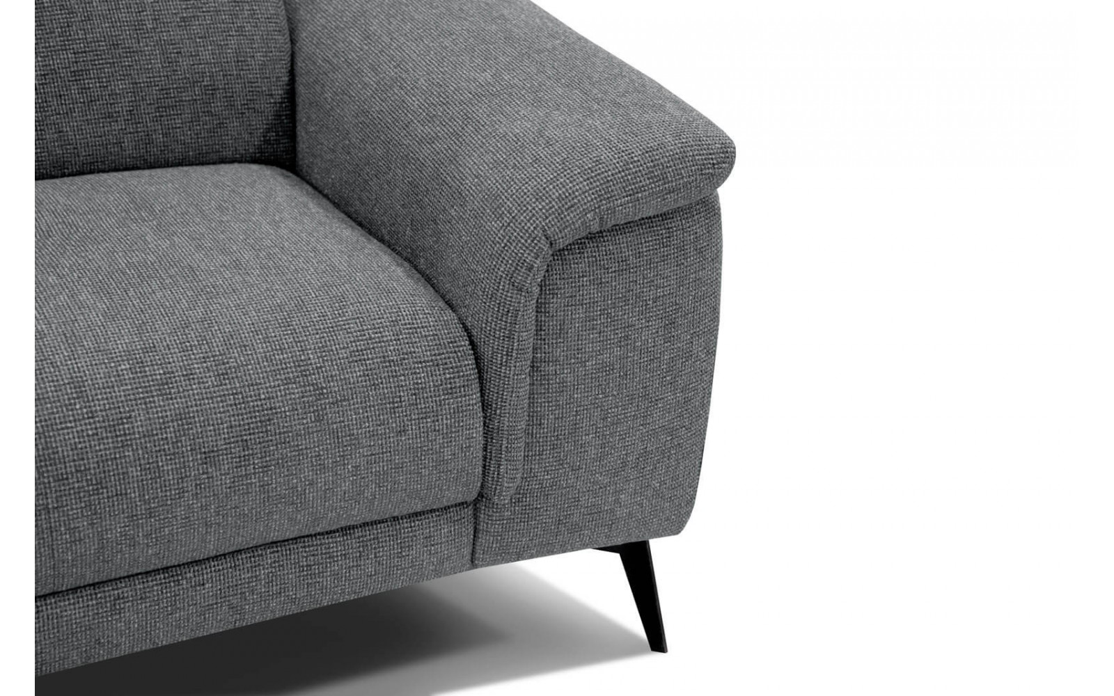 Sofa XXL 3-Sitzer mit verstellbaren Kopfstützen FIERO