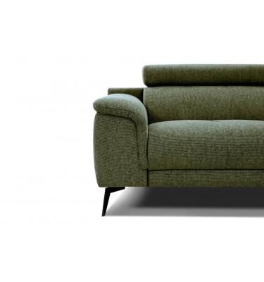 Sofa XXL 3-Sitzer mit verstellbaren Kopfstützen FIERO