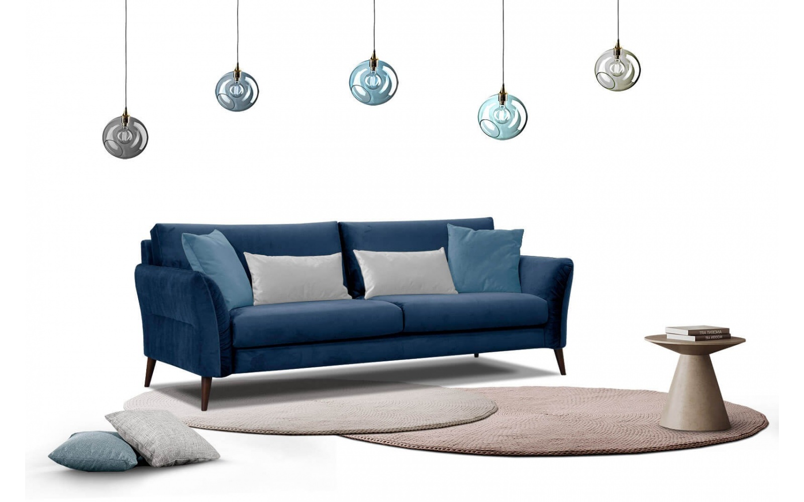 XXL 3-Sitzer Sofa Figari kaufen | Großes Designersofa bei Wozimo