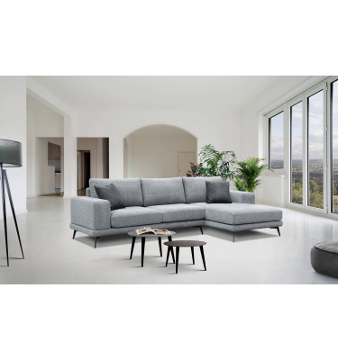 Ecksofa rechts 4-Sitzer MEDIOLANE