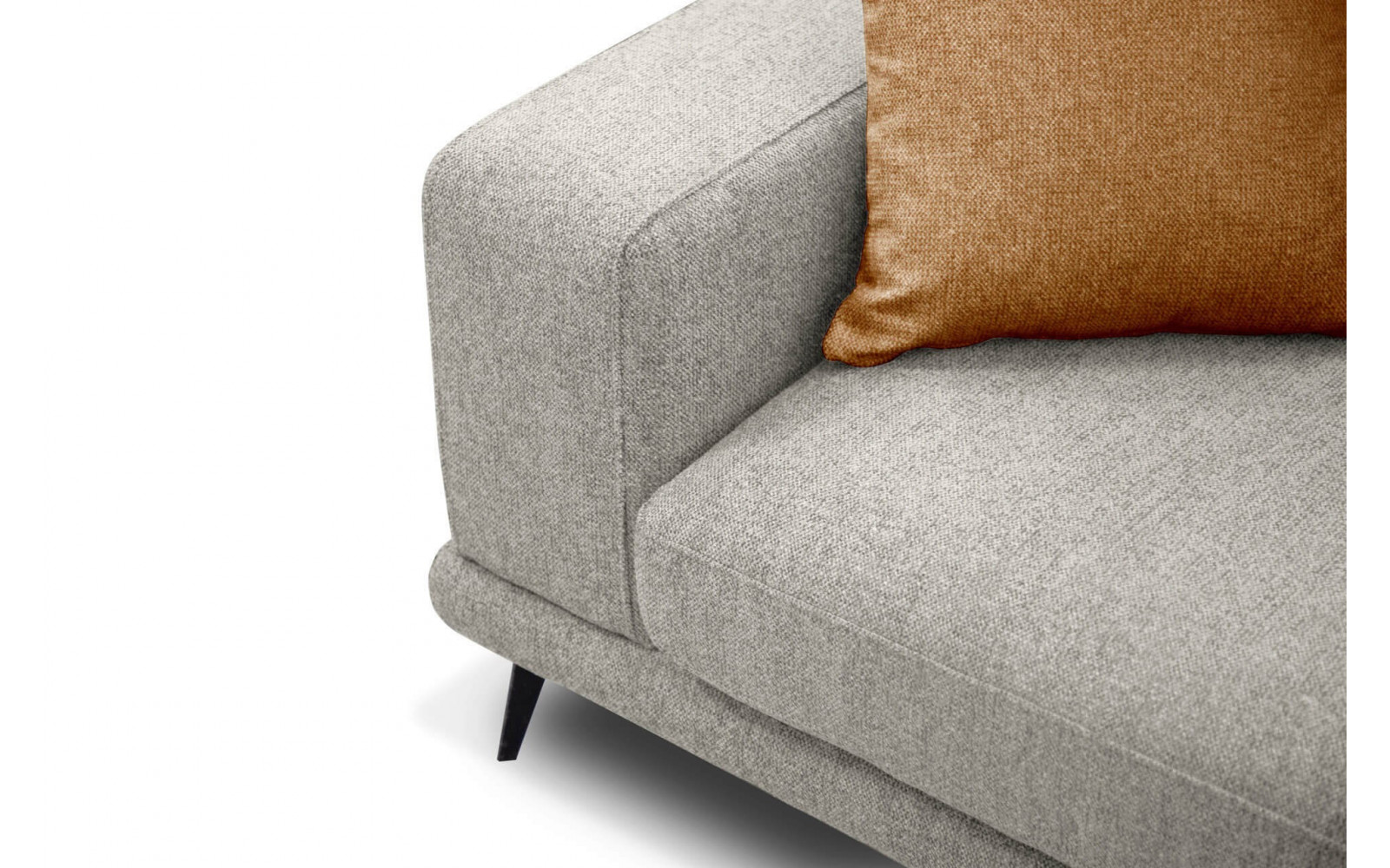 Ecksofa rechts 4-Sitzer MEDIOLANE