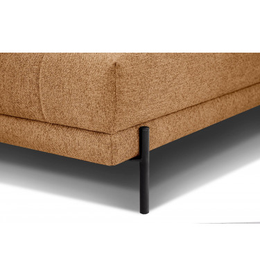 Ecksofa rechts mit verstellbaren Kopfstützen 5-Sitzer AVENA