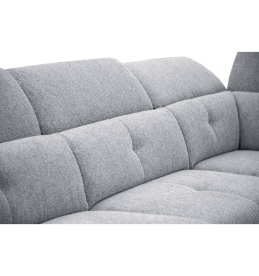 Ecksofa rechts mit verstellbaren Kopfstützen 5-Sitzer AVENA