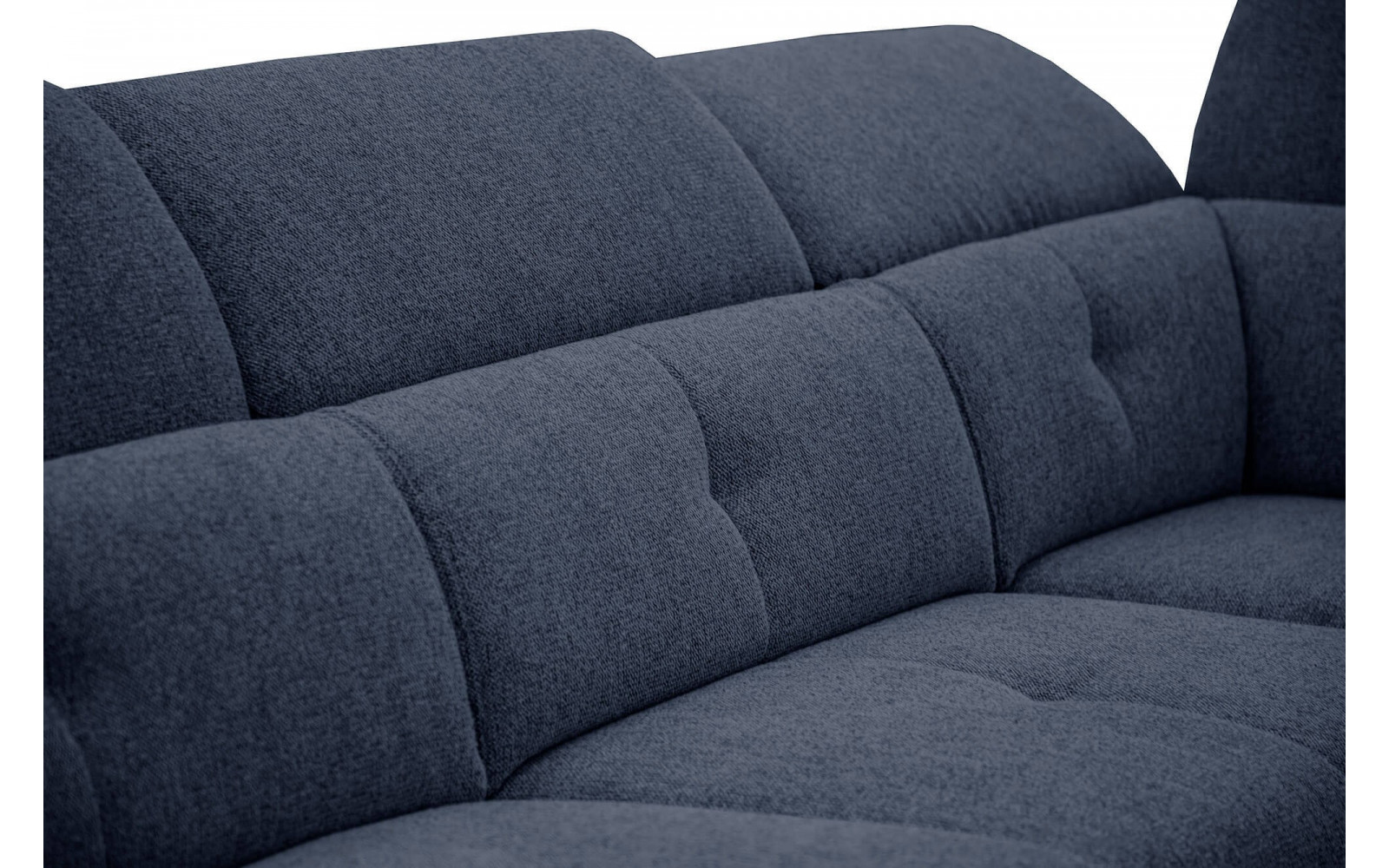 Ecksofa rechts mit verstellbaren Kopfstützen 5-Sitzer AVENA