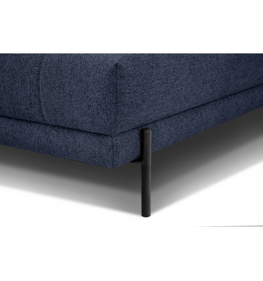 Ecksofa rechts mit verstellbaren Kopfstützen 5-Sitzer AVENA