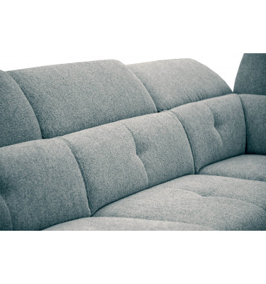 Ecksofa rechts mit verstellbaren Kopfstützen 5-Sitzer AVENA