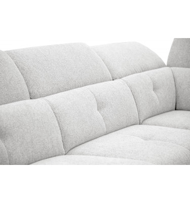 Ecksofa rechts mit verstellbaren Kopfstützen 5-Sitzer AVENA