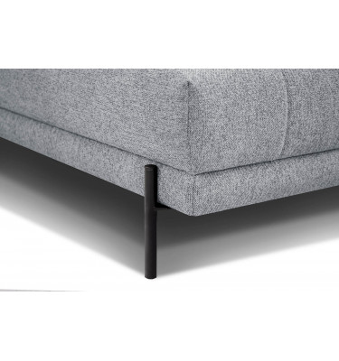 Ecksofa links mit verstellbaren Kopfstützen 5-Sitzer AVENA