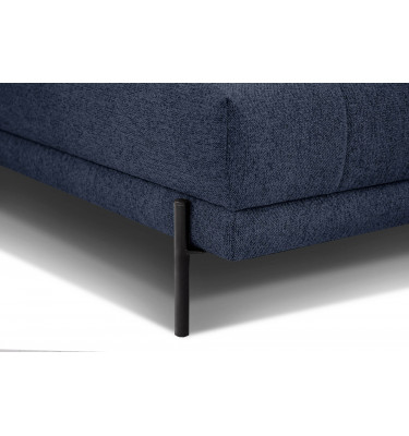 Ecksofa links mit verstellbaren Kopfstützen 5-Sitzer AVENA