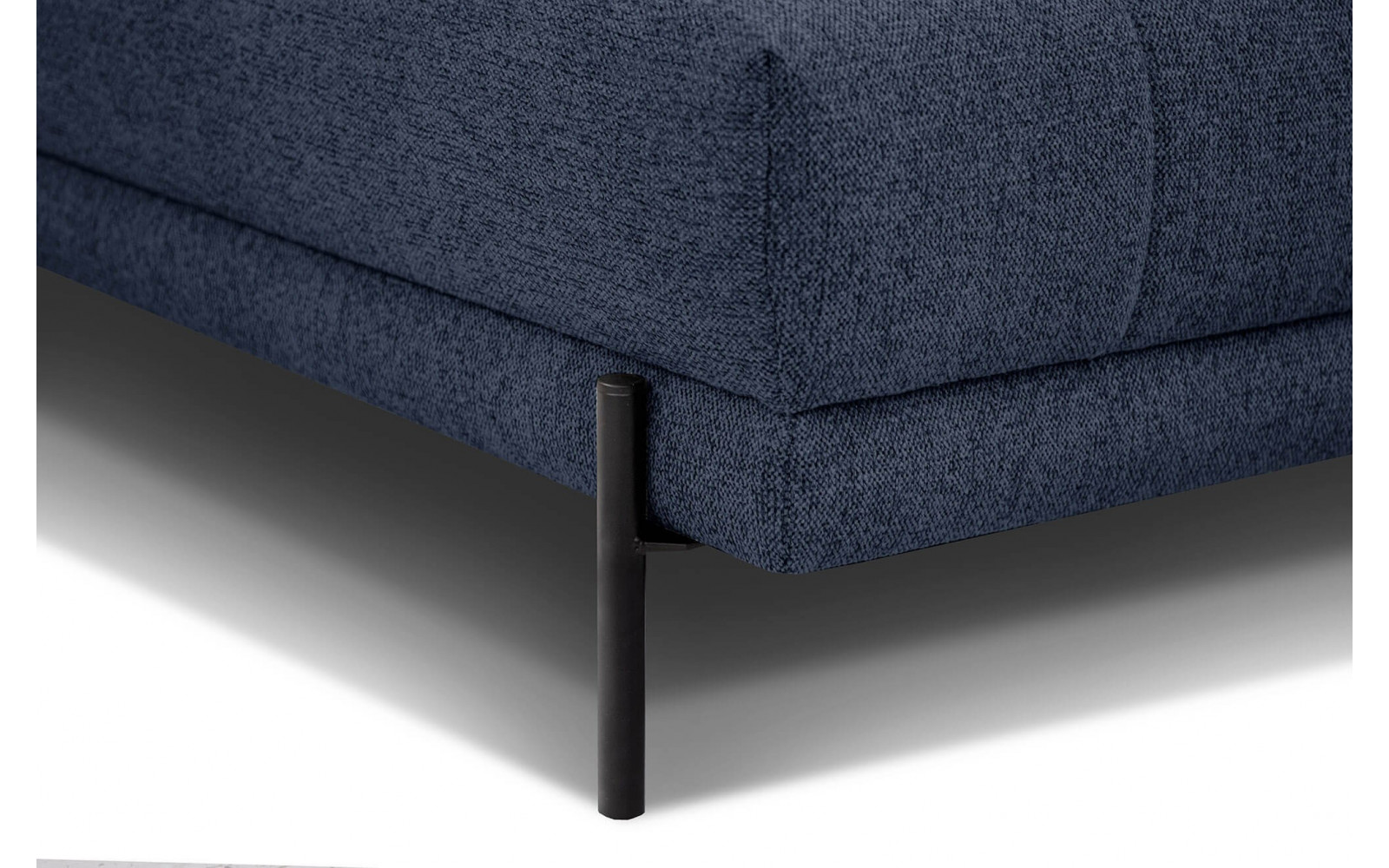 Ecksofa links mit verstellbaren Kopfstützen 5-Sitzer AVENA