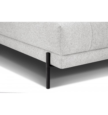 Ecksofa links mit verstellbaren Kopfstützen 5-Sitzer AVENA