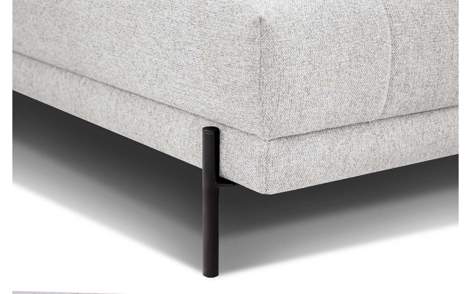 Ecksofa links mit verstellbaren Kopfstützen 5-Sitzer AVENA