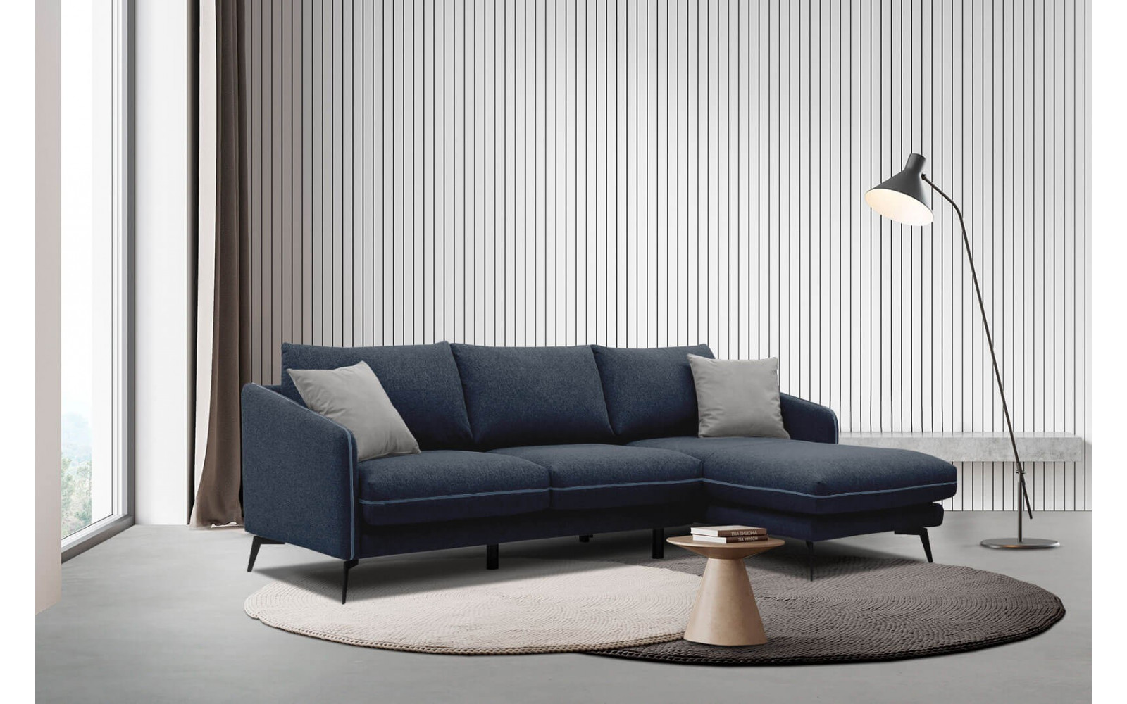 Ecksofa 4-Sitzer rechts Sogel | Modernes Ecksofa kaufen | Wozimo