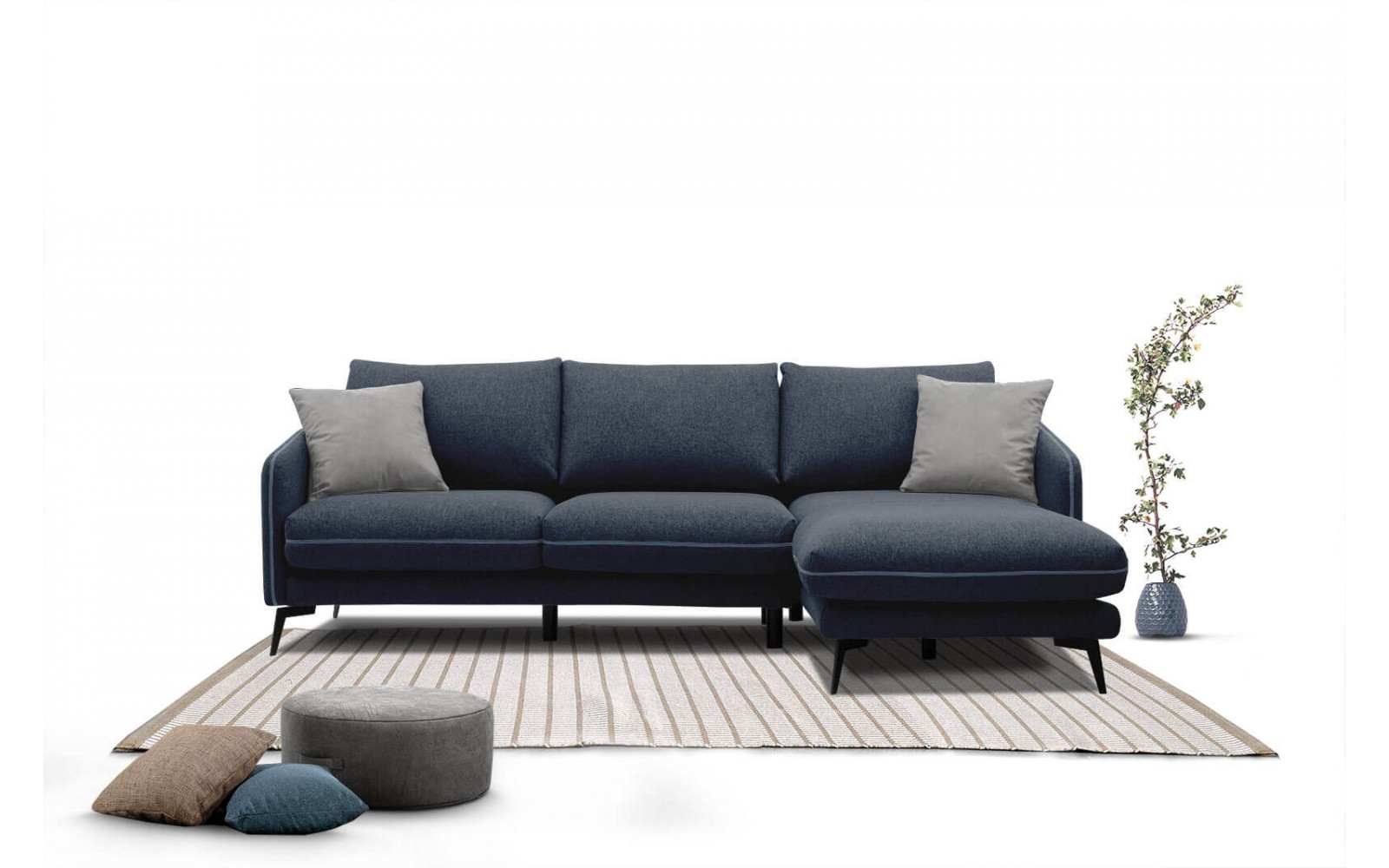 Ecksofa 4-Sitzer rechts Sogel | Modernes Ecksofa kaufen | Wozimo