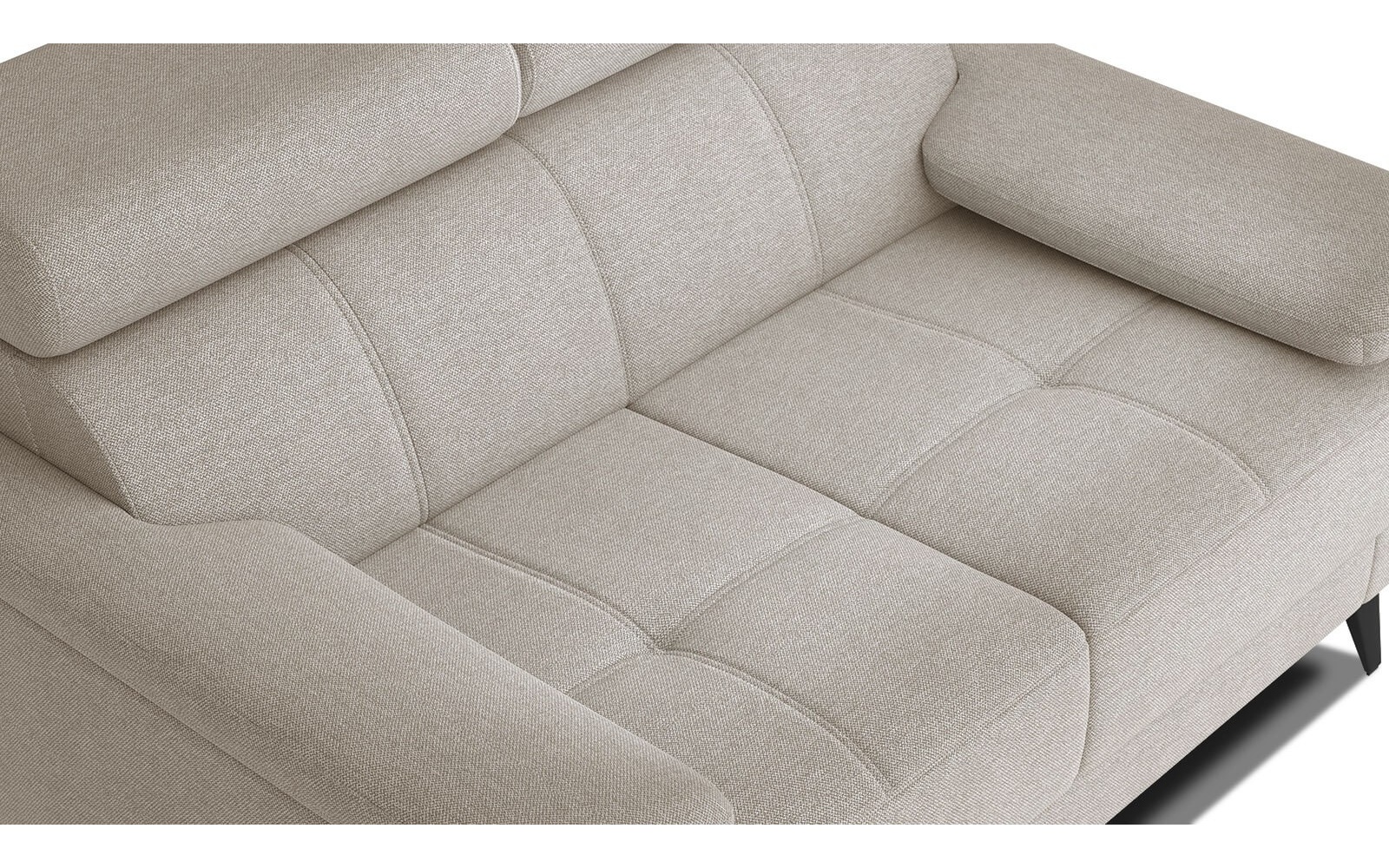 Sofa 2-Sitzer mit verstellbaren Kopfstützen TAUNUS