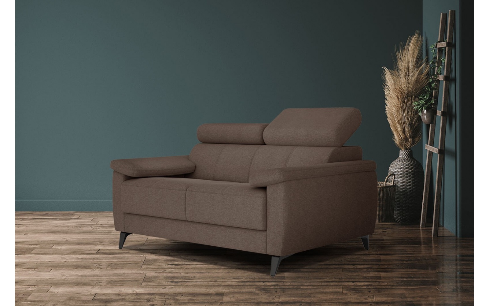 Sofa 2-Sitzer mit verstellbaren Kopfstützen TAUNUS