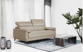 Sofa 3-Sitzer mit verstellbaren Kopfstützen TAUNUS