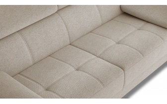 Sofa 3-Sitzer mit verstellbaren Kopfstützen TAUNUS