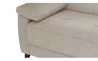 Sofa 3-Sitzer mit verstellbaren Kopfstützen TAUNUS